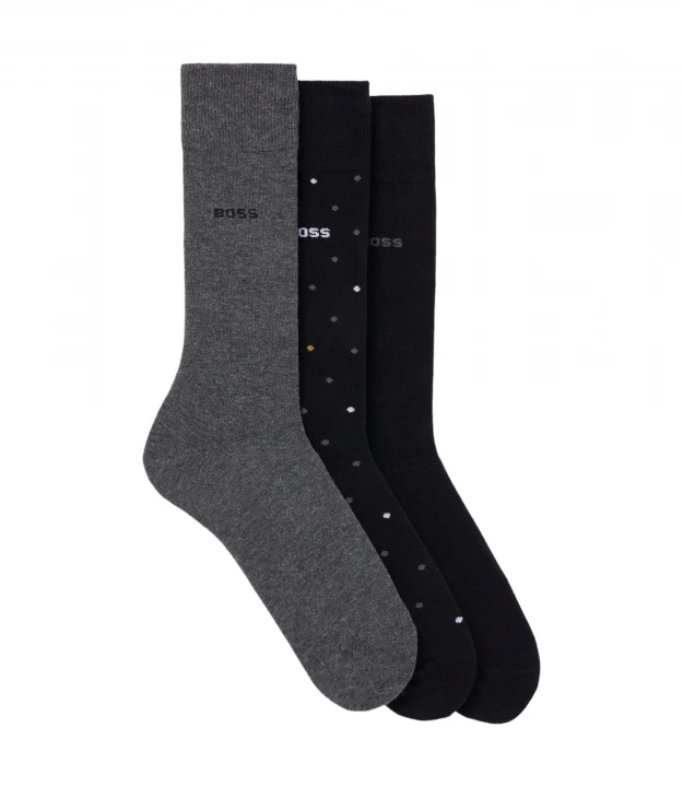 Комплект Носков 3 Пары Boss Socks Gift Set