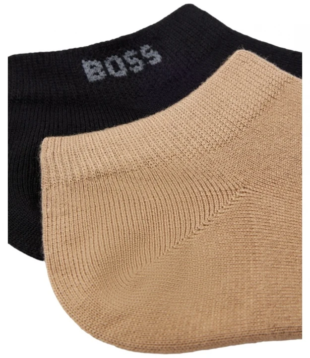 Носки Boss Two-Pack of Ankle-Length Socks With Logo Details 1