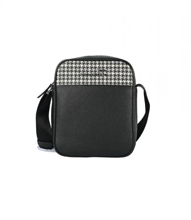 Harmont&Blaine Reporter Bag Grained Pie de Poule barsetka