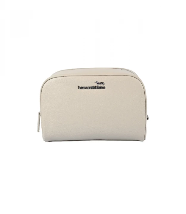Harmont&Blaine Medium Pouch Handle Grained Solid kosmetik sumka