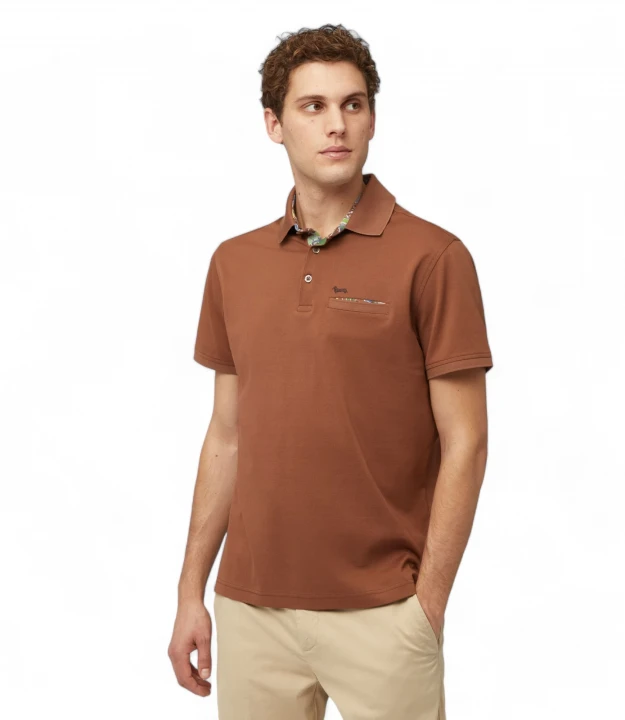 Поло Harmont & Blaine Polo With Printed Details