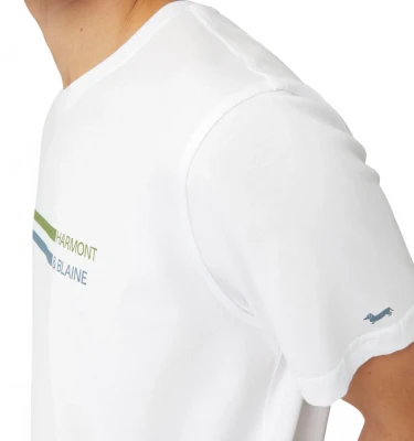 Harmont & Blaine T-Shirt With Lettering And Stripes Futbolkasi 2