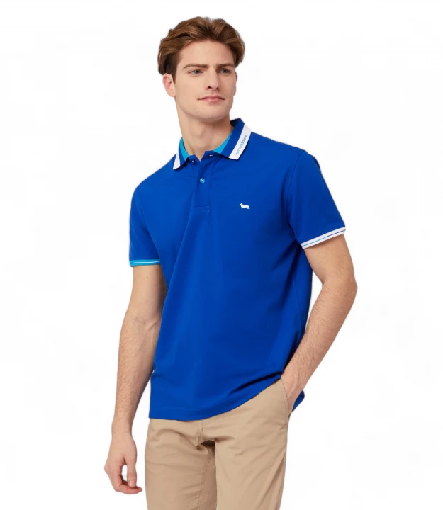 Поло Harmont & Blaine Polo Wth Striped Details