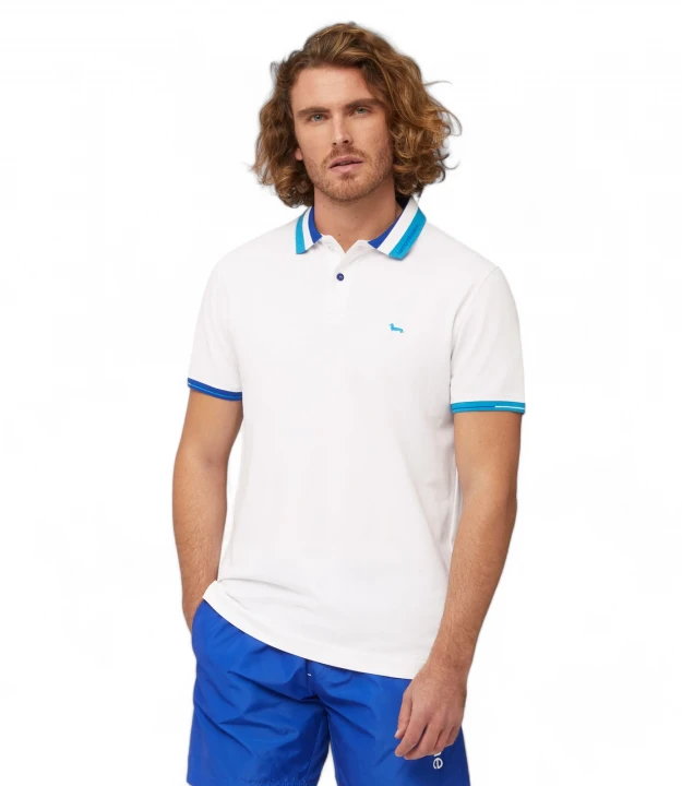 Поло Harmont & Blaine Polo Wth Striped Details