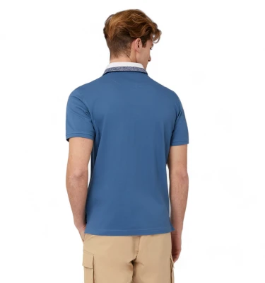 Harmont & Blaine Vietri Polo Shirt With Ribbed Collar polosi 1