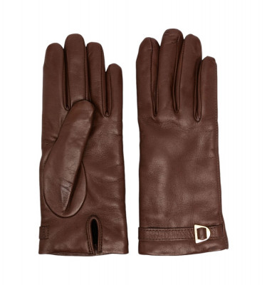 qo'lqop leather glove / garnet red 1