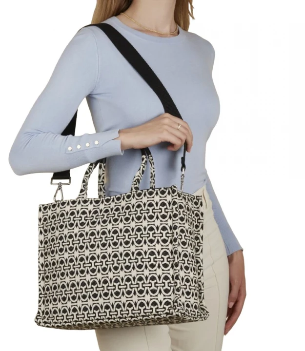 Cумка Coccinelle Handbag Jacquard Fabric 1