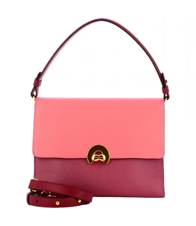 sumka handbag grained leather / mul.hyper pink 3