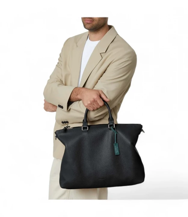 Сумка Coccinelle Man Tote Grained Leather 3