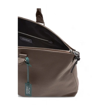 sumka man tote grained leather / noir 3