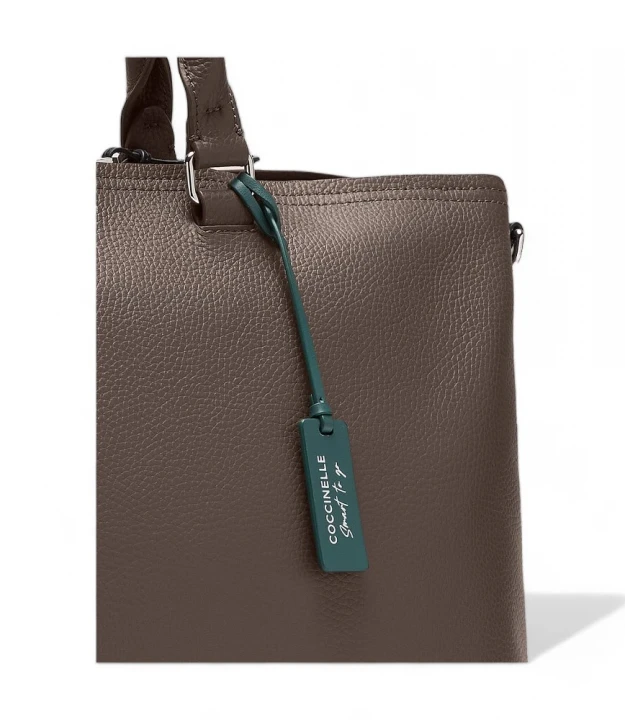 sumka man tote grained leather / noir 2