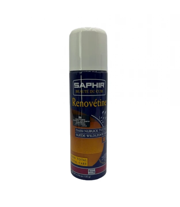 Аэрозоль для обуви Saphir Renovetine Navy Blue, 200 мл