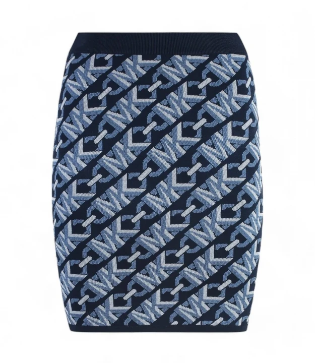 Юбка Michael Kors Empire Signature Logo Jacquard Skirt 2