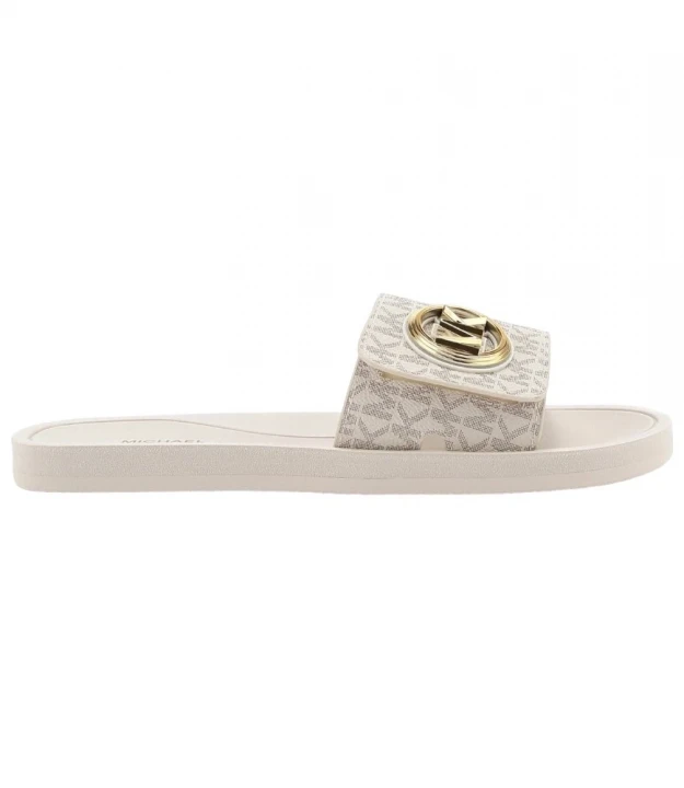 Шлепки Michael Kors Signature Logo Slide Sandal