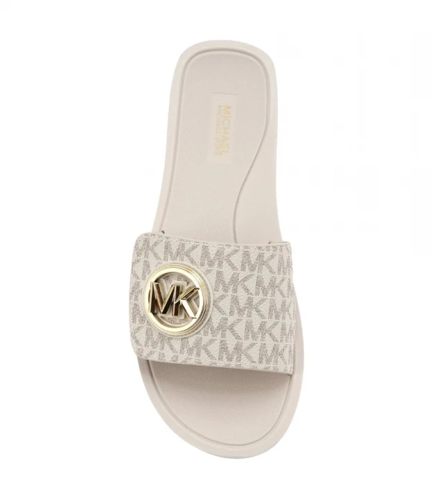 Шлепки Michael Kors Signature Logo Slide Sandal 4