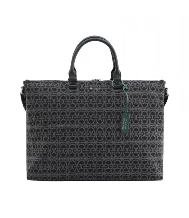 sumka man tote mono.jacquard.fab/gra.le. / mul.antrac/noir