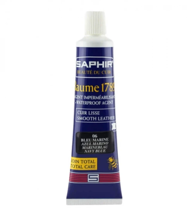 Saphir Renovating Cream Tube 06 Navy Blue 25 мл Poyafzallarni Parvarish Qilish Vositasi