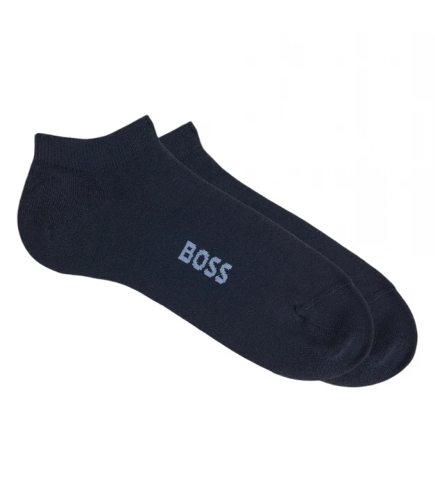 Носки Boss Two-Pack of Ankle-Length Socks With Logo Details