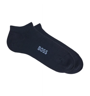 Носки Boss Two-Pack of Ankle-Length Socks With Logo Details