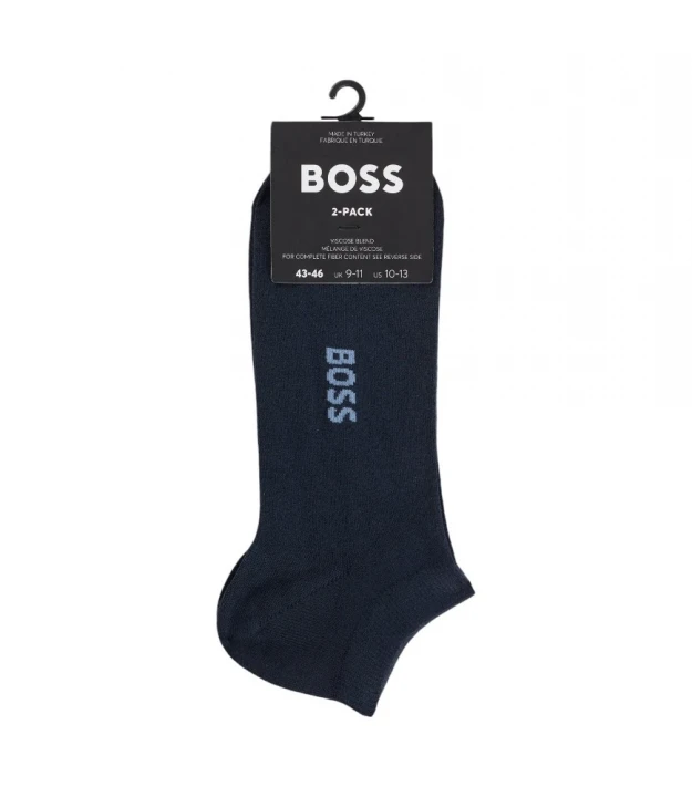 Носки Boss Two-Pack of Ankle-Length Socks With Logo Details 2
