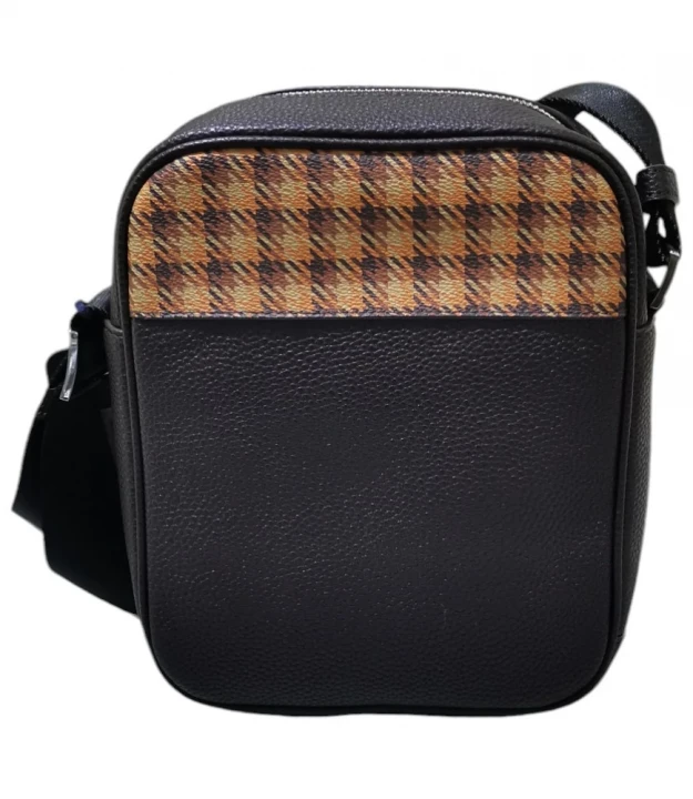 Harmont&Blaine Reporter Bag Grained Pie de Poule barsetka 1