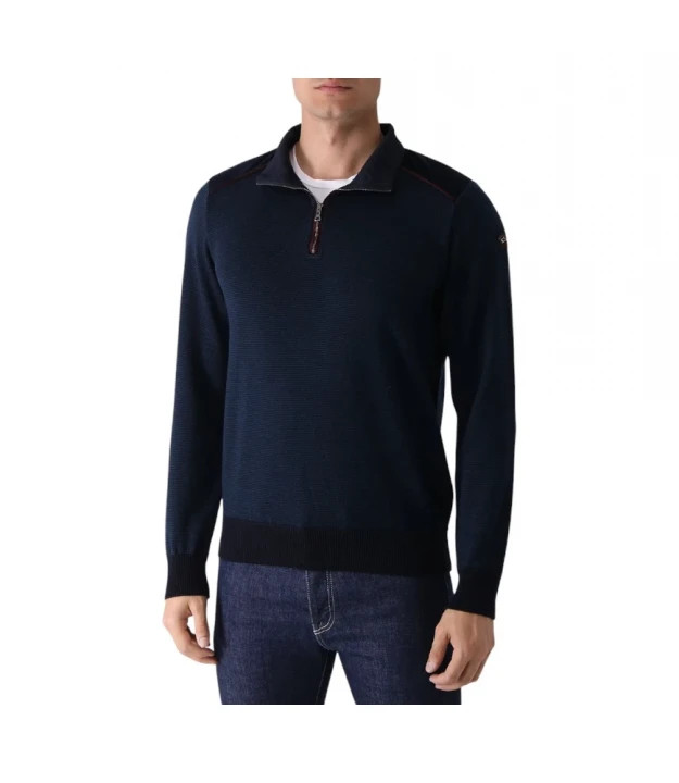 Paul & Shark Men's Zipped Pullover C.W. Wool sviteri 3