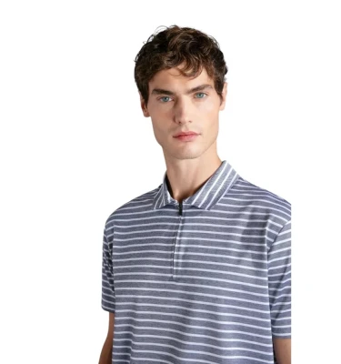 Paul&Shark Men's Knitted Poloshirt C.W. Cotton Polo Futbolkasi 4