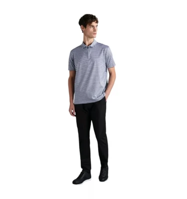 Paul&Shark Men's Knitted Poloshirt C.W. Cotton Polo Futbolkasi 3
