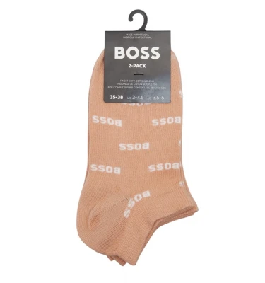 носки 2шт. 2p as all over logo 10258005 01