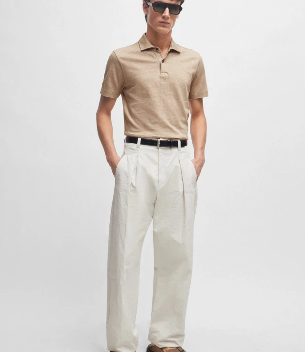 Boss Press Polo Futbolkasi 1