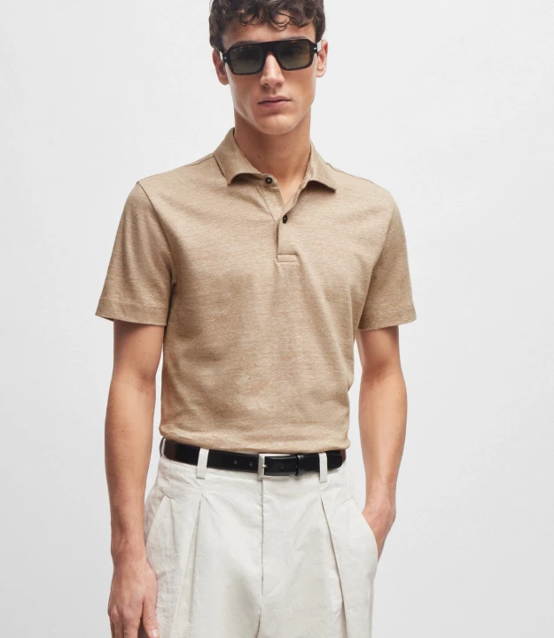 Boss Press Polo Futbolkasi 3