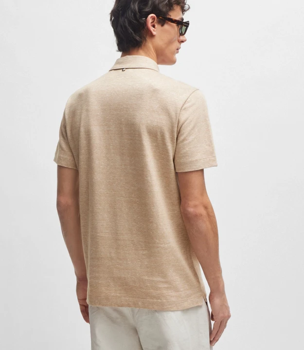 Boss Press Polo Futbolkasi 4