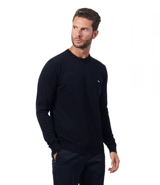 Harmont & Blaine Knitwear T-Shirt Smacchinata futbolkasi