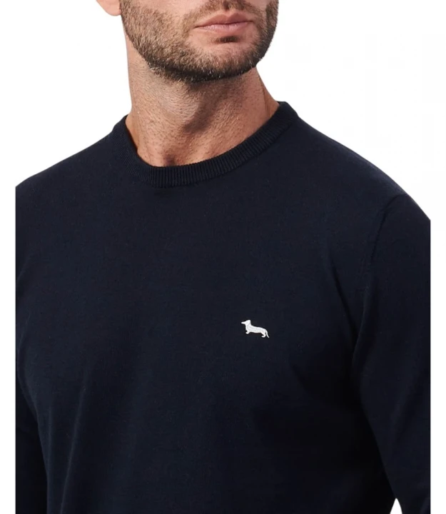 Harmont & Blaine Knitwear T-Shirt Smacchinata futbolkasi 1