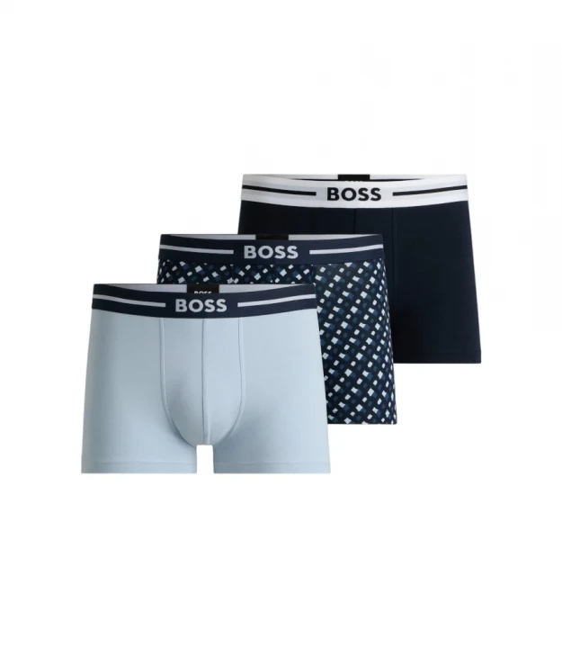 Трусы Boss Trunk 3p Bold Design