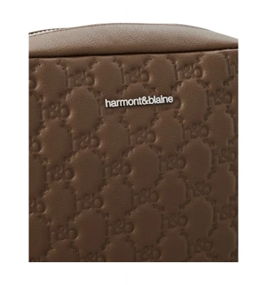 Harmont & Blaine Reporter Bag H&B Leather New Allover 001 Sumkasi 3