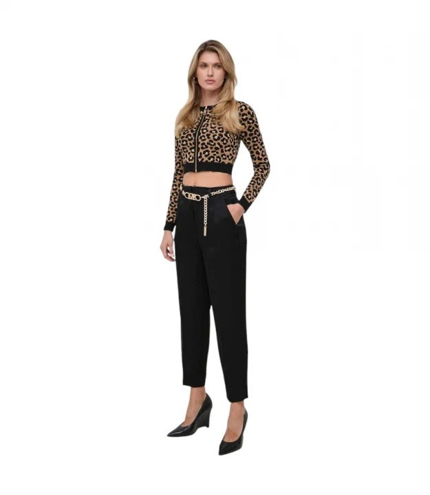 брюки hight waist mk belt pant 4