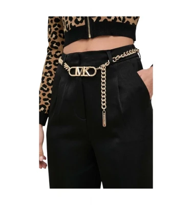 брюки hight waist mk belt pant 3