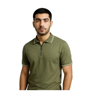 Paul & Shark Men's Knitted Poloshirt Polo Futbolkasi