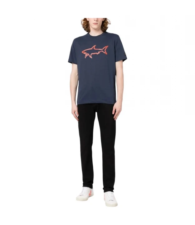 Paul & Shark Men's Knitted T-shirt Futbolkasi 4