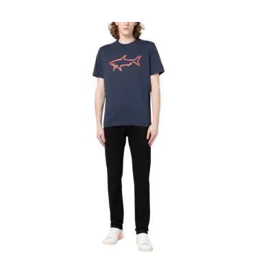 Paul & Shark Men's Knitted T-shirt Futbolkasi 4