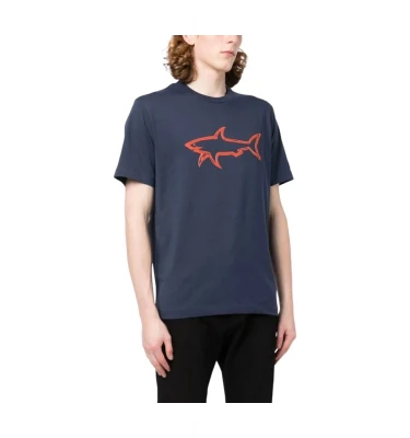 Paul & Shark Men's Knitted T-shirt Futbolkasi