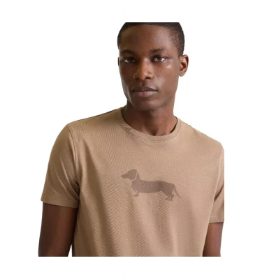 Harmont & Blaine 3D Dachshund Print T-Shirt Futbolkasi 2