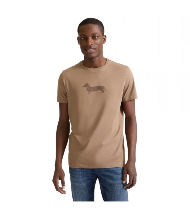 Harmont & Blaine 3D Dachshund Print T-Shirt Futbolkasi