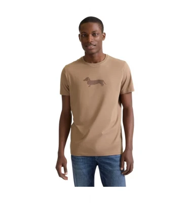Harmont & Blaine 3D Dachshund Print T-Shirt Futbolkasi