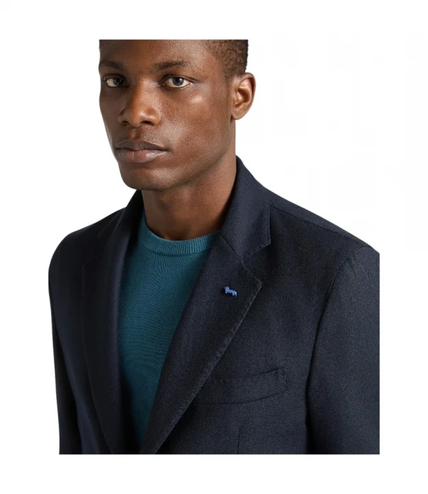 Harmont & Blaine Single-Breasted Wool Blazer Kostyum Jaketi 2
