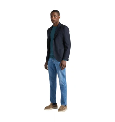 Harmont & Blaine Single-Breasted Wool Blazer Kostyum Jaketi 3