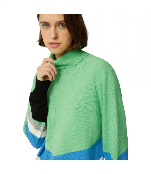 Свитер Harmont & Blaine Knitwear Dolcevita Jacquard Spina 2