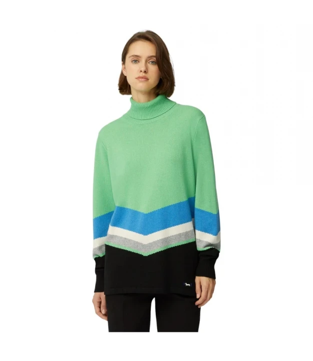 Свитер Harmont & Blaine Knitwear Dolcevita Jacquard Spina