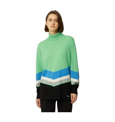 Свитер Harmont & Blaine Knitwear Dolcevita Jacquard Spina